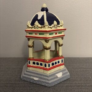 Vintage Dickens‎ Collectibles Noma Gazebo Porcelain 1996 Christmas Village